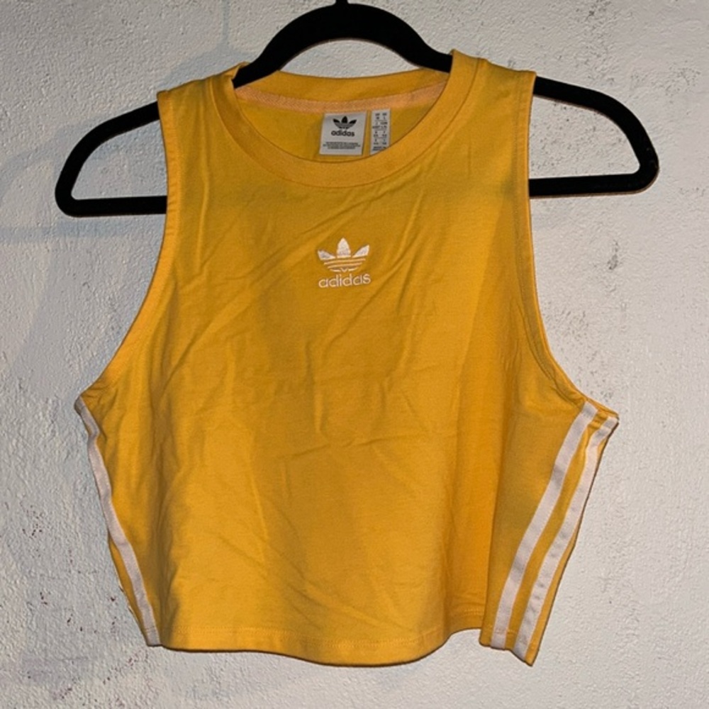 Adidas tank crop top